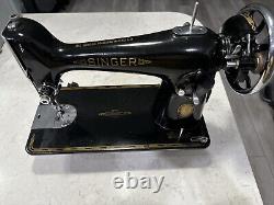 Machine à coudre Singer antique EF776900 en excellent état, prête à l'emploi et entièrement fonctionnelle