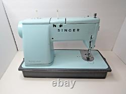 Machine à coudre Vtg Singer Modèle 348 Style Mate Spécial ZIG-ZAG avec étui + accessoires