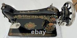 Machine à coudre à pédale Singer 66 Red Eye de 1919, Antique, ENTRETENUE, Extras, TBE