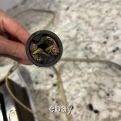 Machine à coudre antique vintage Singer modèle 128 avec étui, la lumière fonctionne