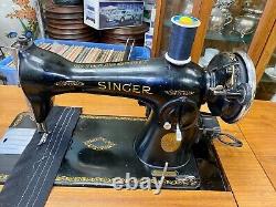 RARE Machine à coudre Singer de 1946, avec cabinet n° 42