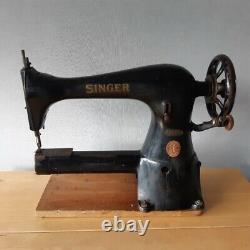 Rare 1908 Singer Machine À Coudre 17 Sv 17 Spécial Variété Quilting Leatherworking