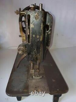 Rare 1912 Industrielle 45 Ksv 3 Chanteur Machine À Coudre Spécial Cuir De La Variété Spéciale