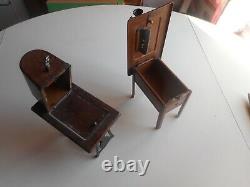 Rare C. 1925 Tin & CI Singer Sewing Machine Banks. Banque De Machines À Coudre Des Doigts