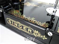 Rare, Machine à coudre Singer Featherweight 221 VICTORIAN TIFFANY GINGERBREAD