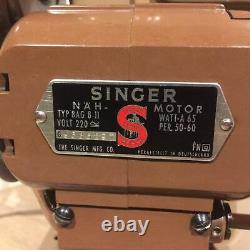 Rare Singer 216g Vintage Zig Zag Machine À Coudre Électrique
