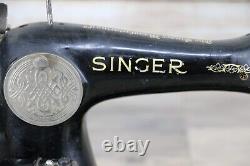 Singer Antique 1930s Machine À Coudre Avec Pied Pédale Ea765457 Farmhouse Decor