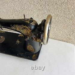 Singer Cast Iron Sewing Machine Head Seulement Vintage Antique 1910s G3364925