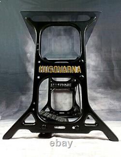 Singer Husquarna Stand Restaured Frame Treadle Machine À Coudre Bureau Base Antique