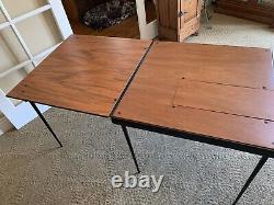 Table utilitaire de couture Singer antique ET RARE EXTENSION 311 ET 311 1/2 1941