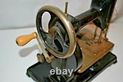 Très Rare Antique Collectables Bébé Sheridan Machine À Coudre À Manivelle