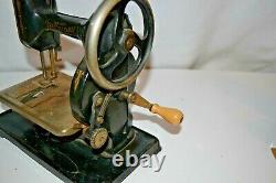 Très Rare Antique Collectables Bébé Sheridan Machine À Coudre À Manivelle