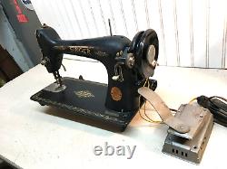Vintage Antique 1900 Singer Cast Iron Sewing Machine Head Foot Pedal