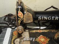 Vintage Singer Machine À Coudre 128k La Vencedora 1926 Avec Manuel D'origine