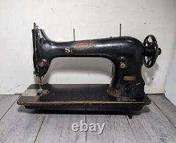 Vintage/antique 1929 Singer Machine À Coudre Industrielle 31-15 3115