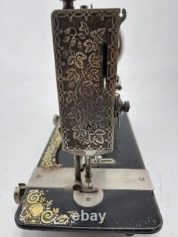 Vtg Antique 1903 Modèle 27 Singer Treadle Machine À Coudre K1193327